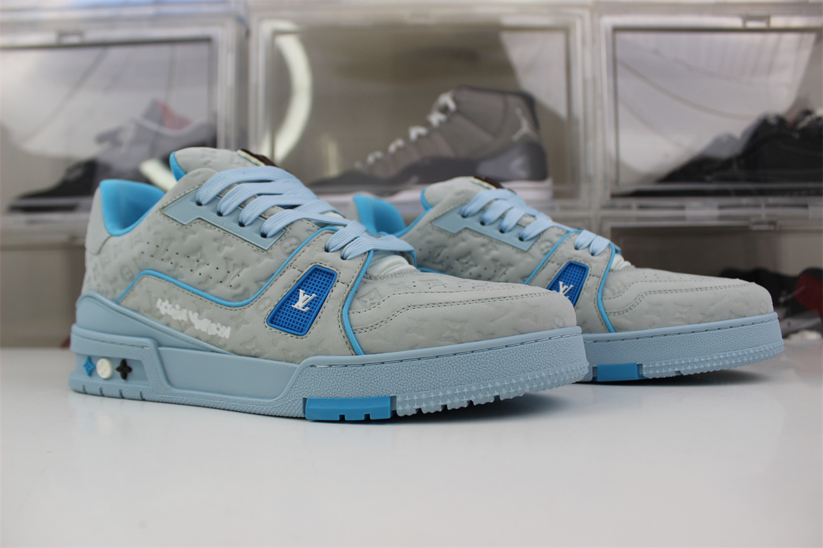 Louis Vuitton Blue Grey