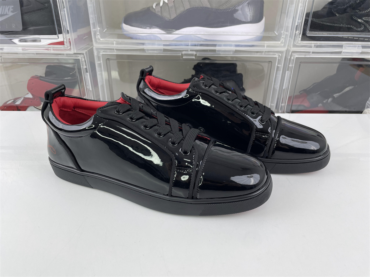 Christian Loubouton dress shoes Black Red Bottom