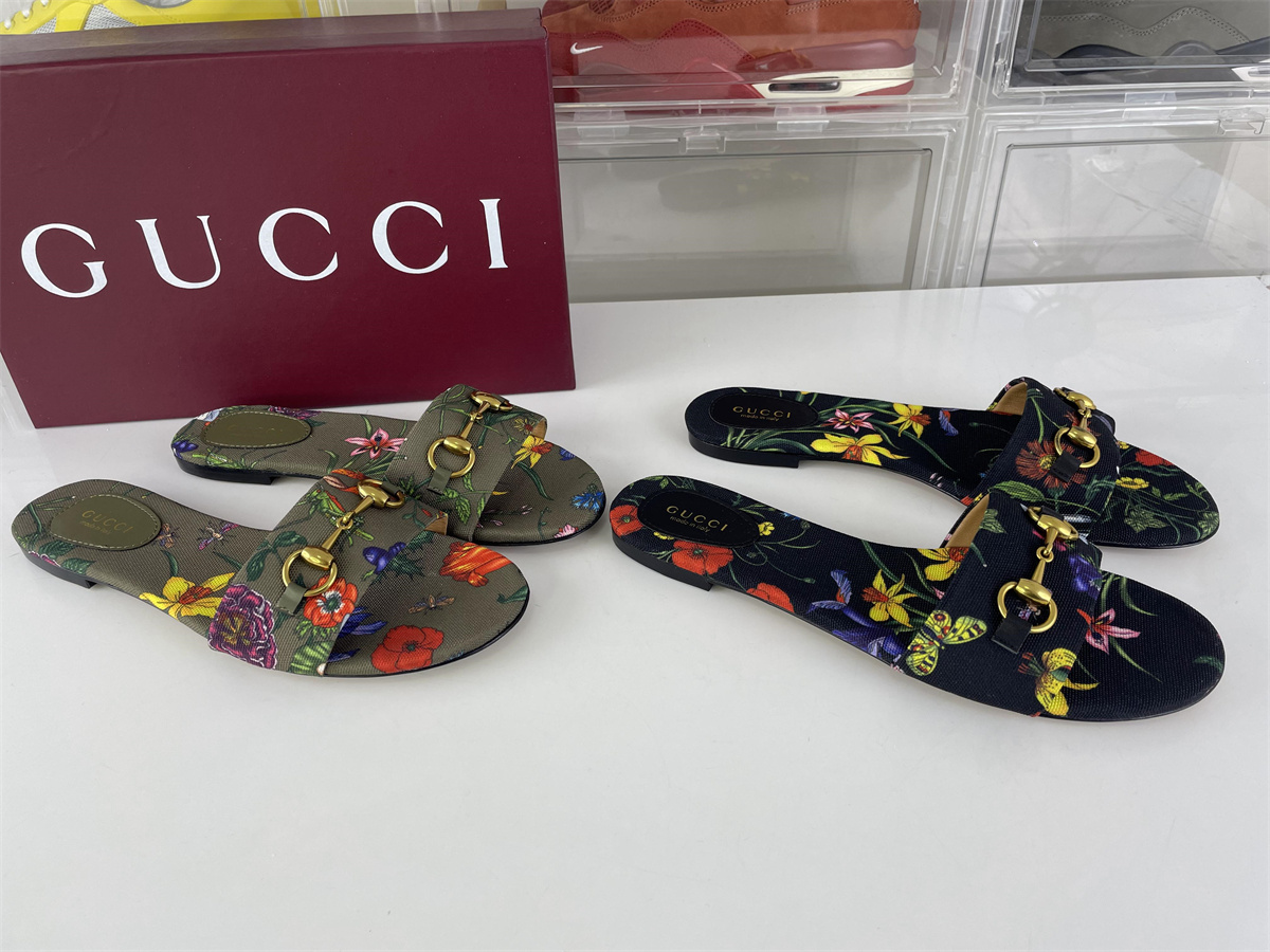 GUCCI Ladies Flower Slipper, (price for 1 pcs)