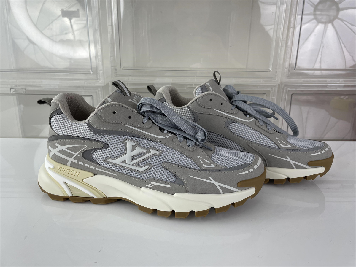 LV Louis Vuitton Tatic Runner Grey 3M Sneaker, (EU38-46)