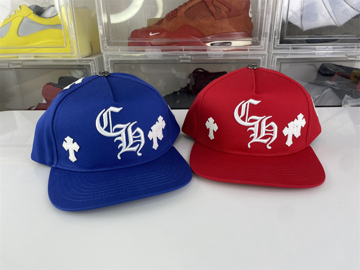 Chrome Hearts Blue & Red CAP, (price for 1 piece)