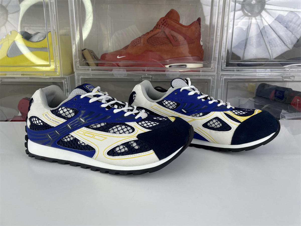 BOTTEGA VENETA Orbit Runner Tech Netting Blue