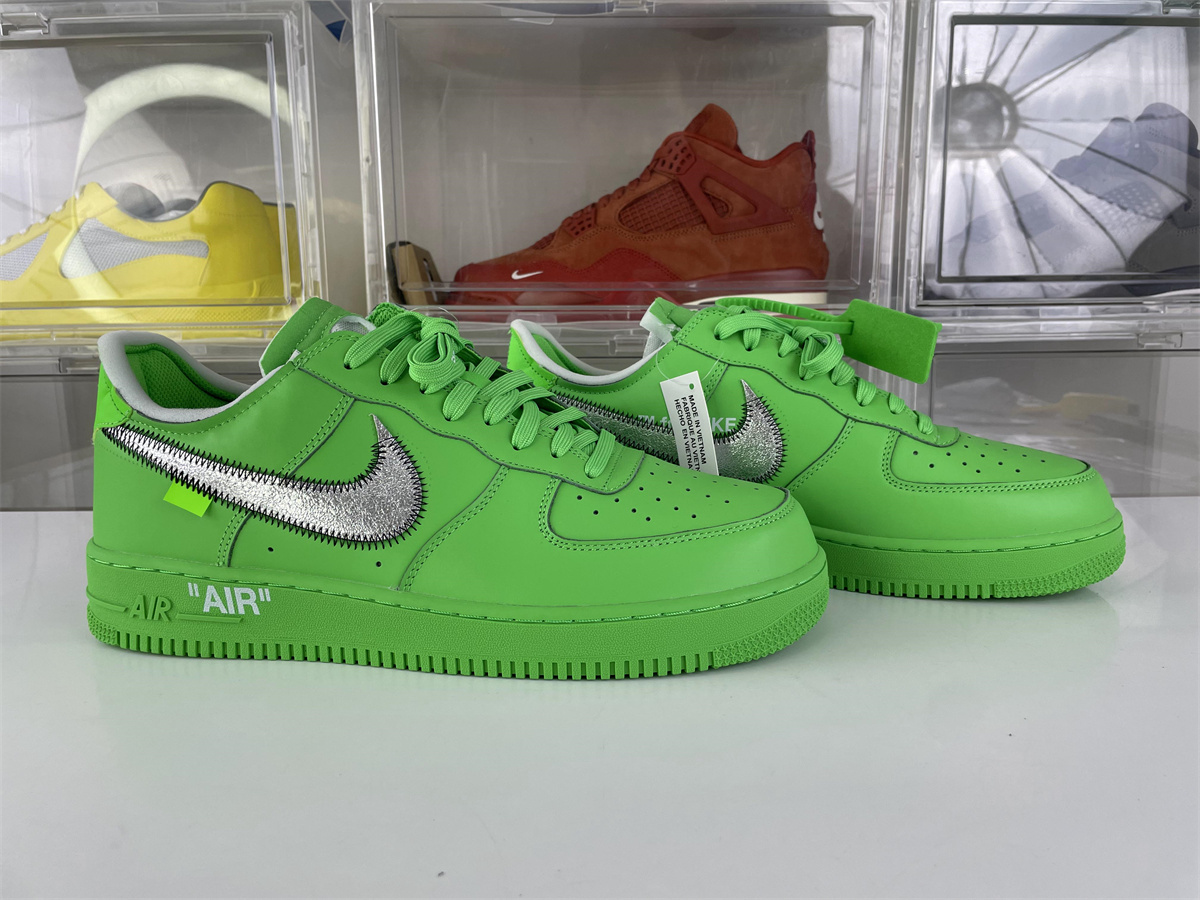 OFF-WHITE x Nike Air Force 1 Low “Light Green Spark”
