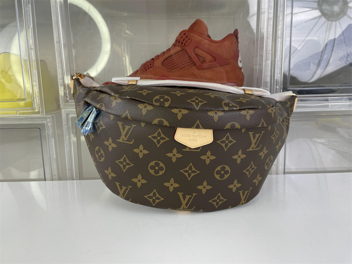 LV Bumbag Waist Bag Brown color, ( 37 x 14 x 13 cm )