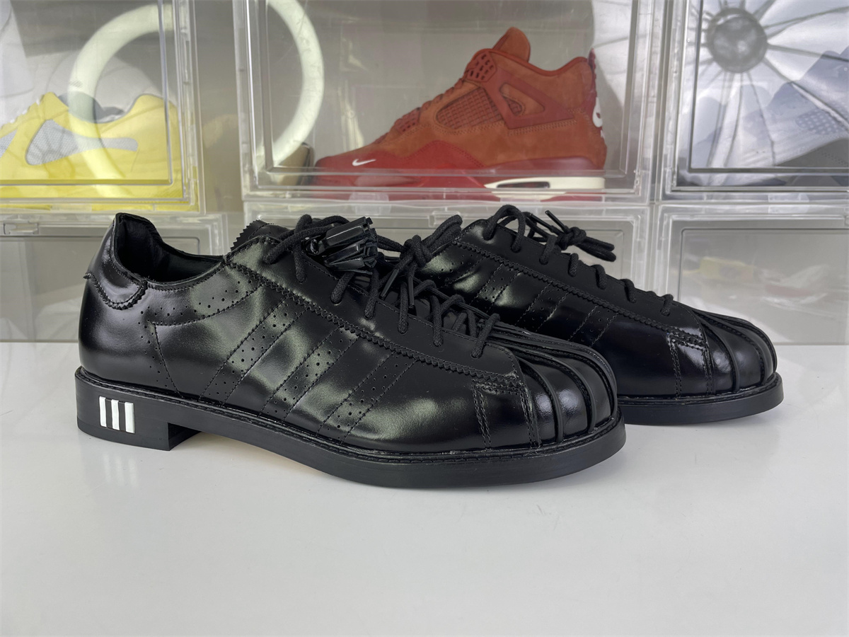 CLOT x Adidas Originals Superstar Black shoes