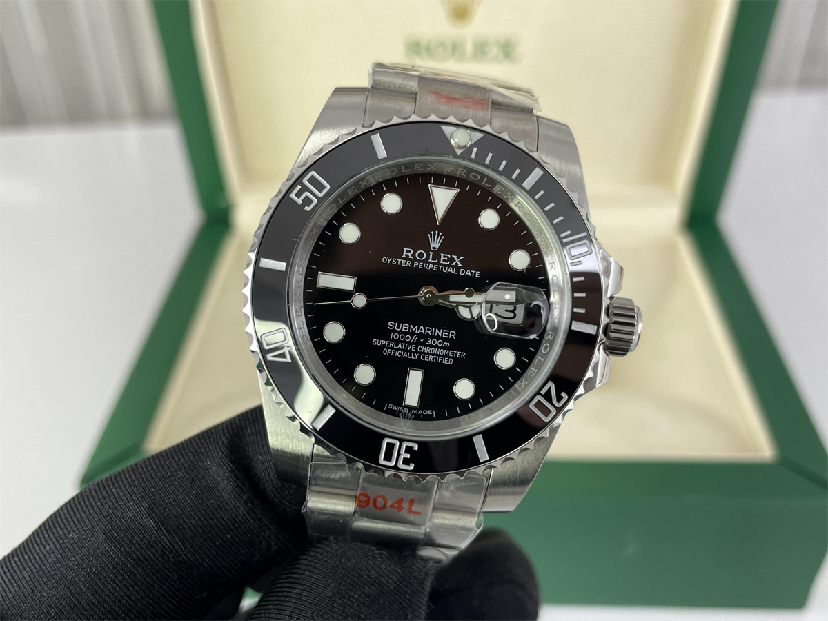 Rolex SUBMARINER Black Diving Machine watch, (43 mm)