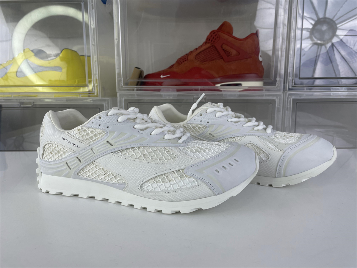 BOTTEGA VENETA ORBIT SNEAKER Fabric White