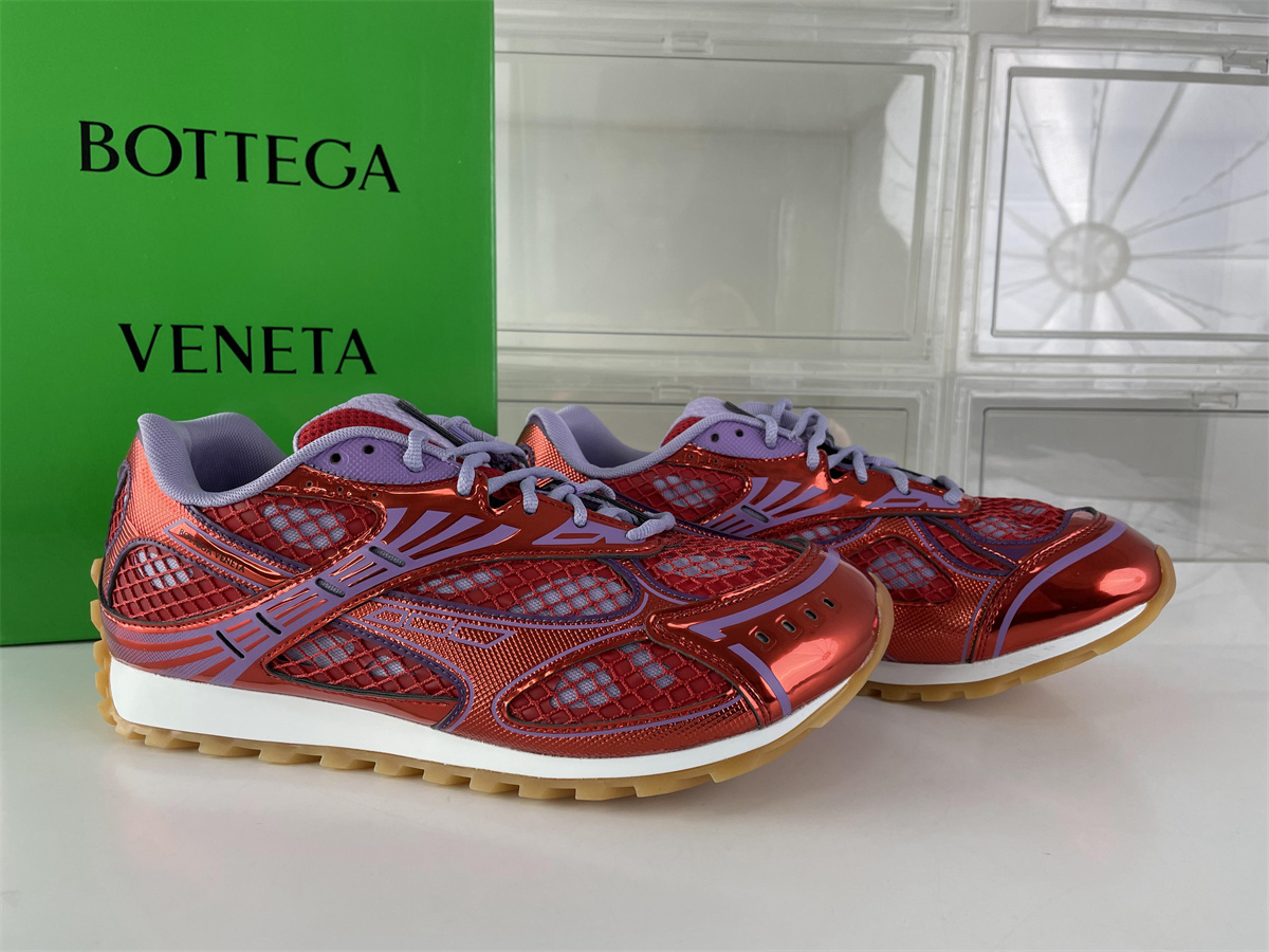 BOTTEGA VENETA ORBIT SNEAKER Fabric Wine Red Purple