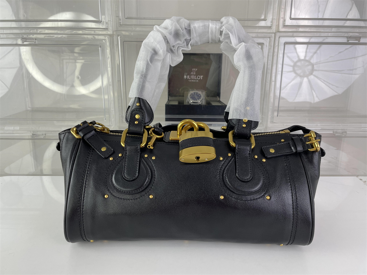 Chloe Paddington Black It bag, (36 x 18 x 16 cm)
