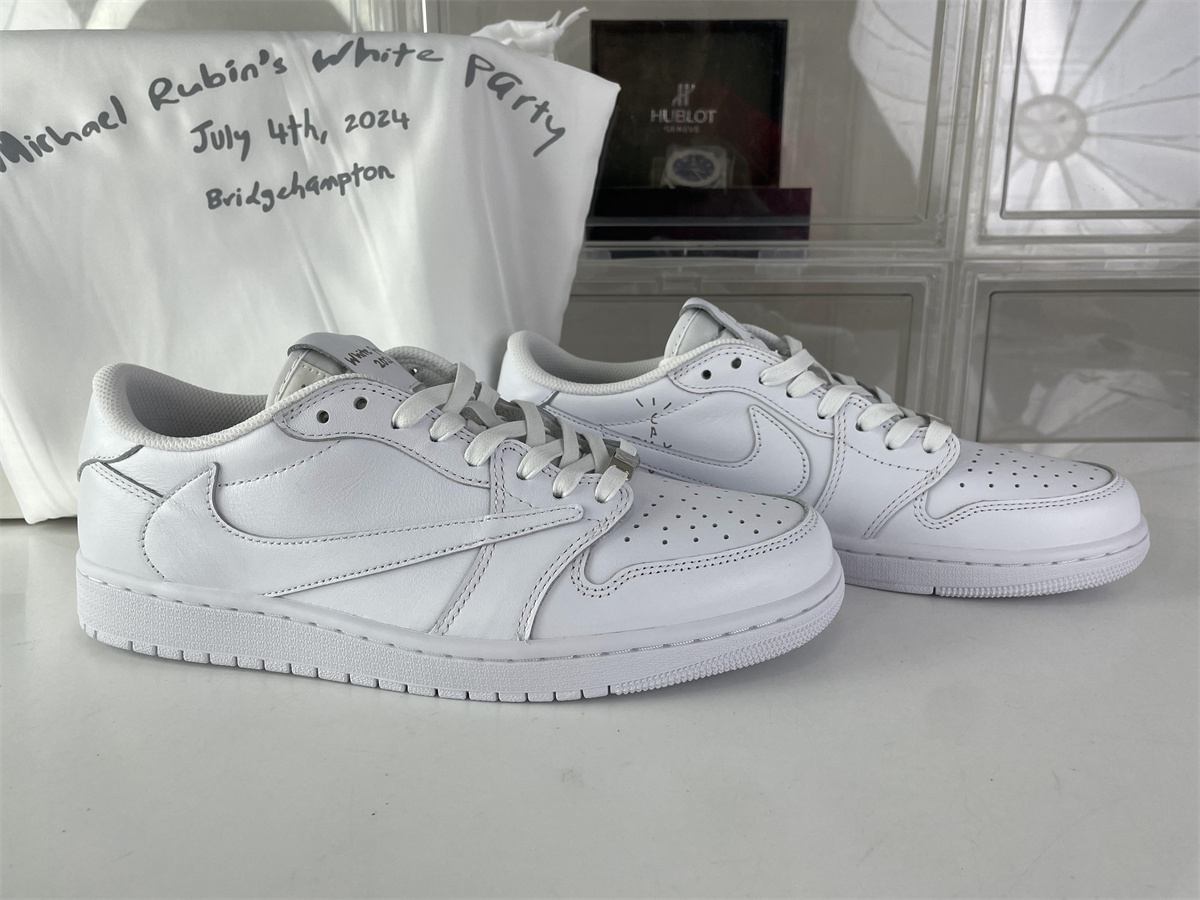 Travis Scott x Air Jordan 1 White Party 2024