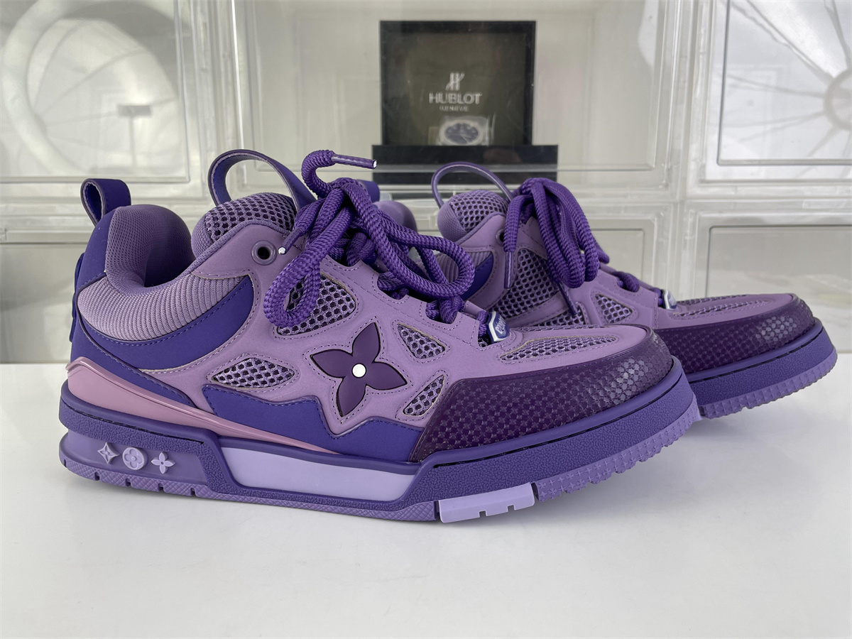 LV Purple Trail #54 Skate shoes. (EU38-46)