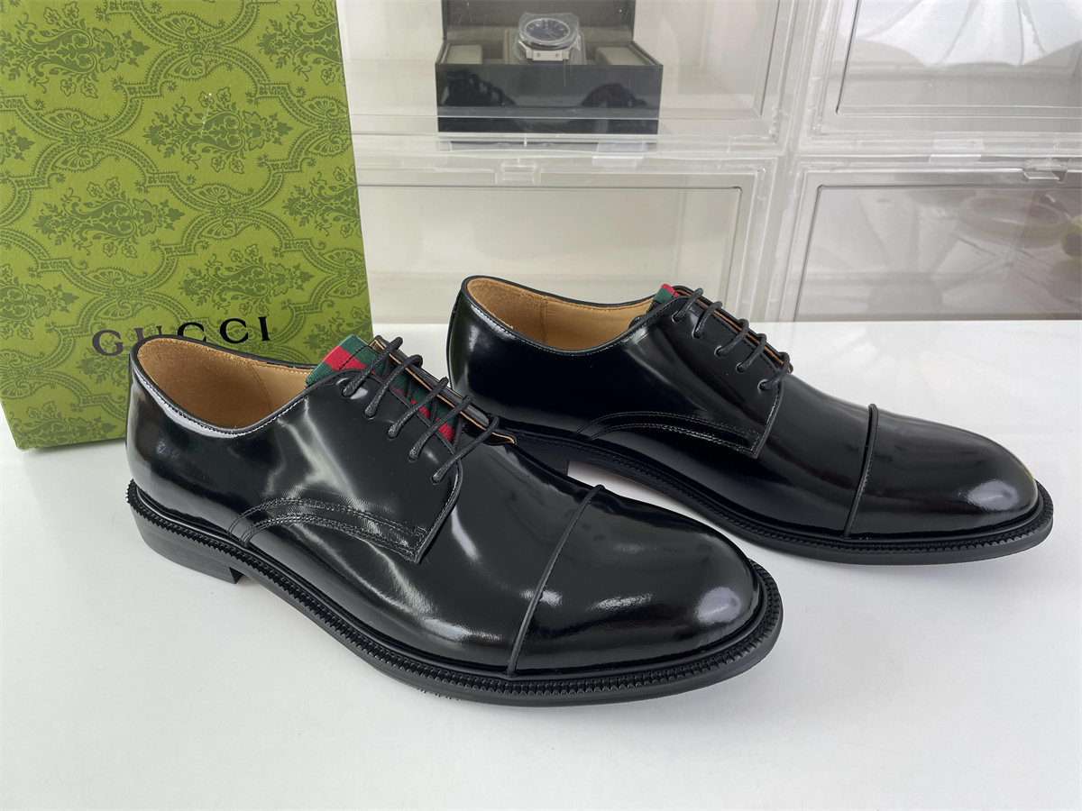 Gucci Classical Male Leather Dressing shoes, (EU38-46)