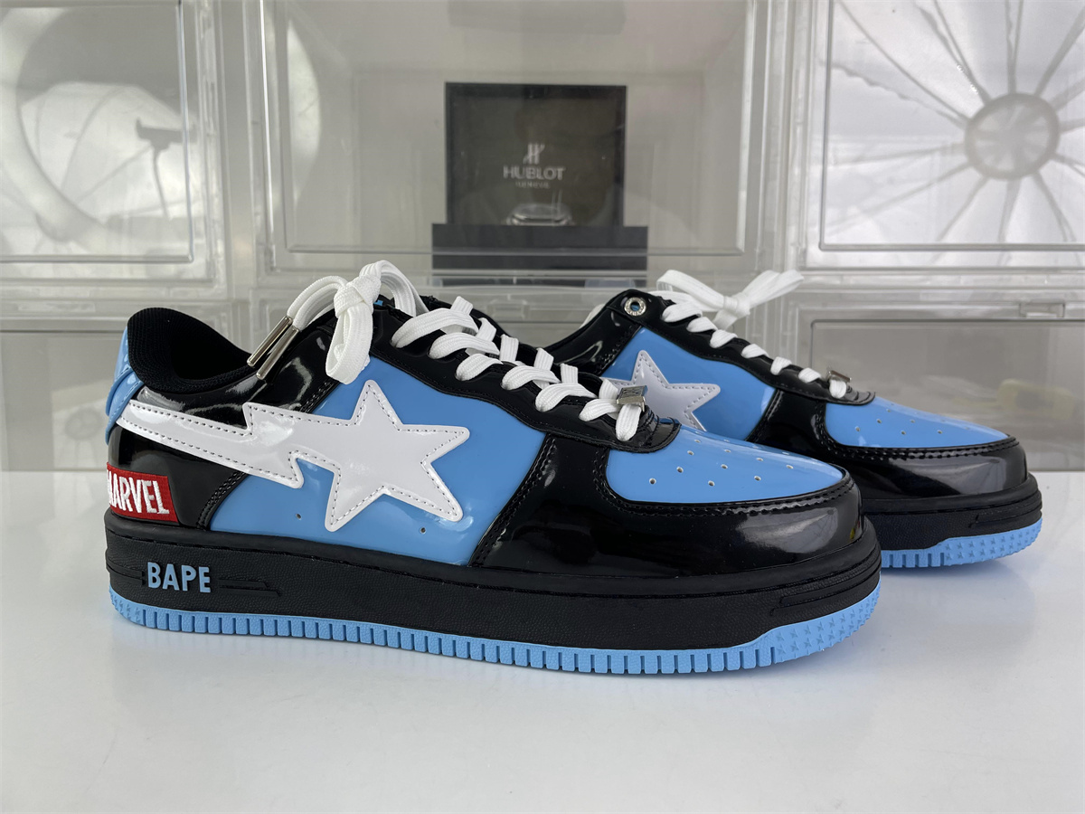Air Force 1 BAPE Black Blue MARVELS Venom