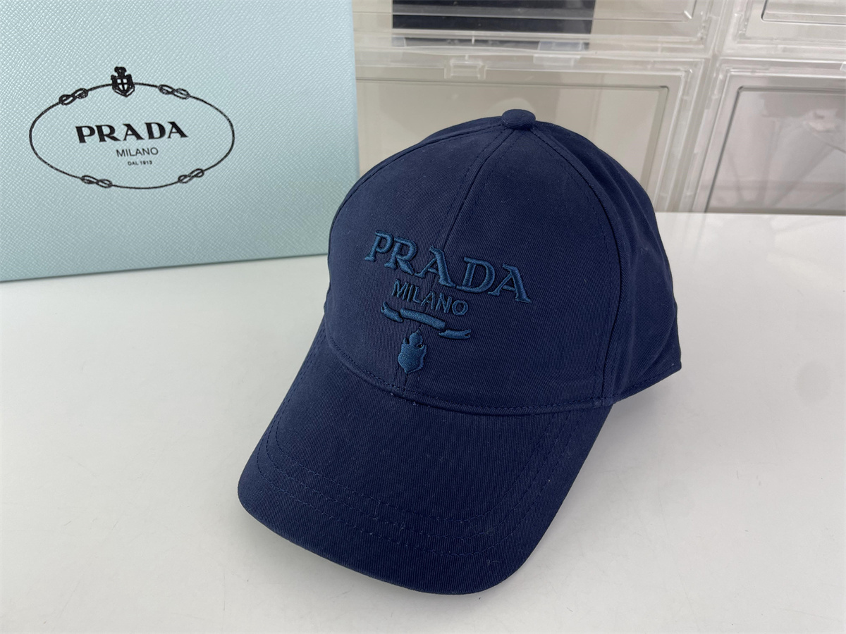 PRADA Royal Blue Unisex Cap
