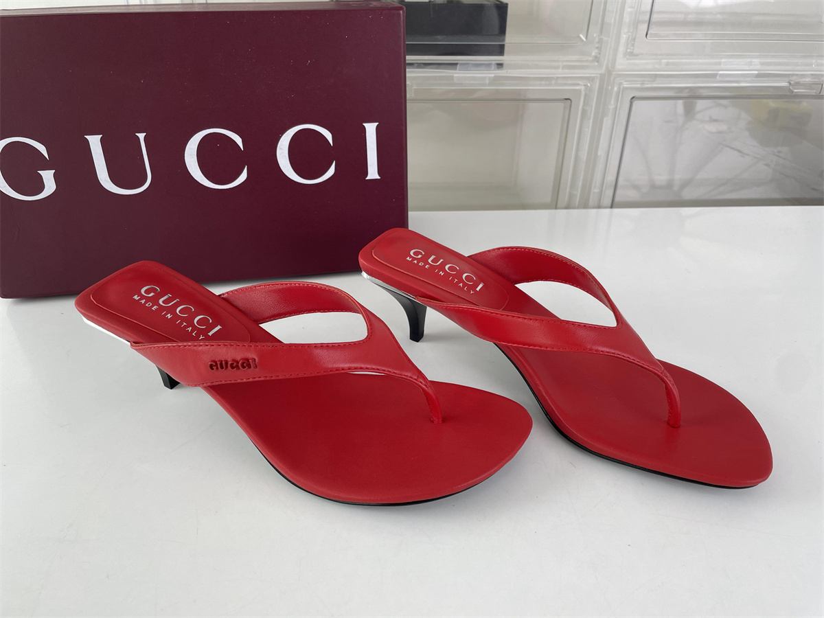 GUCCI Alexsander Lady's Red Heel, 5cm