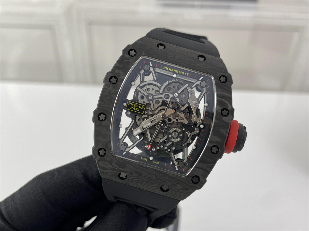 Richard Miller RM 35-02 RAFAEL NADAL carbon fiber cover Automachine watch,